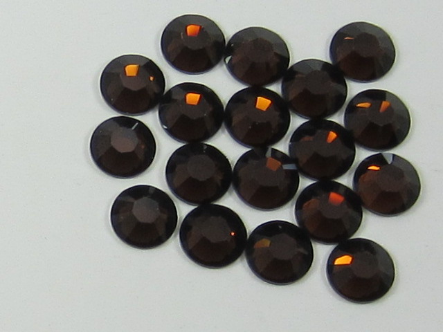 1 Gross 9ss MOCCA FLATBACK European Rhinestones